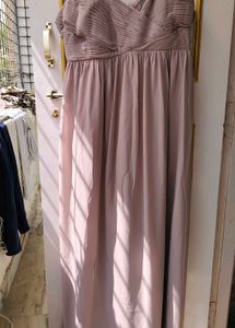 Elegant Pink Maxi Dress