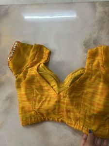 Orange Padded Blouse 🧡