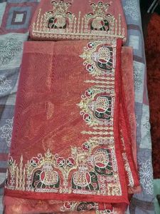 partywear sangeet saree