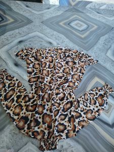 Leopard Print Jumpsuit