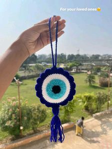 Handmade Evil Eye car charm