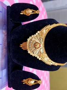 2 gram gold plated  Exquisite  Necklace a