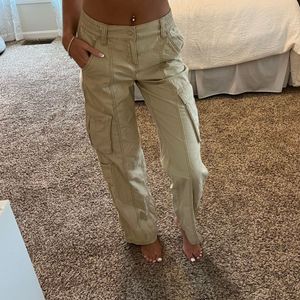 Khaki Cargo Pants