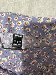 Floral Print Midi Skirt
