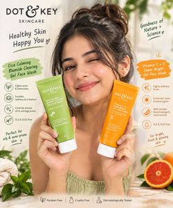 DOT & KEY Skincare Cica & vit c Face Washes