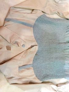 Cute Blue &amp; Cream Top