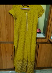 Elegant Mustard Kurta