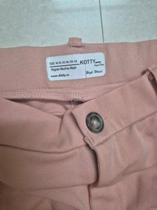 Stylish Pink Wide Leg Pants