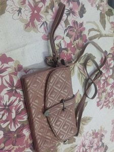 Chic Quilted Clutch Bag with long sling