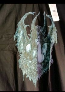 Gothic Bat Wing Angel T-Shirt