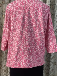 Pink Printed Kurta