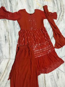 Elegant Kurta Set with Palazzo