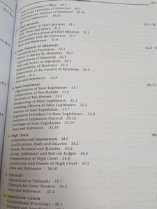 Indian Constitution Law Book