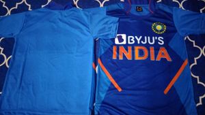 Combo of 2 Men's Byju's India Cricket Jersey