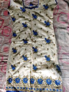 White kurti XL SIZE