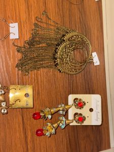 used earrings