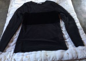 Black Long Sleeve Top