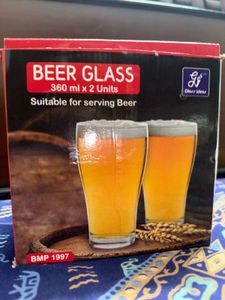 Set of 2 Beer Glasses
