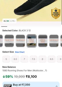 New Balance 1080 Running Shoes