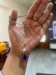 Bohemian Blue Gemstone Jewellery Set