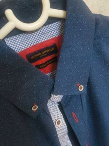 Men's Textured Slim Fit Shirt