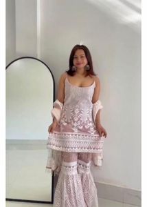Exquisite Embellished sharara Set