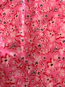 Floral Ruffle Mini Skirt
