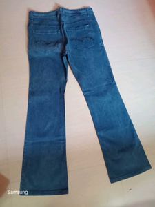 Vintage Denim Flare Jeans