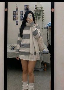 striped sweatshirt