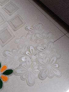 Applique Flower Patches Net &amp; Craft Squares