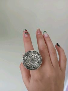 Silver Vintage Statement Ring 🩶 | Boho / Western