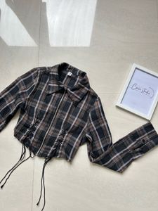 corset type full sleeve shirt