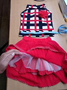🎉FLASH SALE 🎉Skirt And Top For Girl Kid