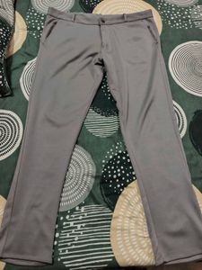 Men's Grey Casual Chinos