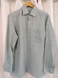 Louis Philippe Men Pure Linen Shirt