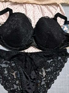 combo Of Four Imported Fabric Bra N Panty