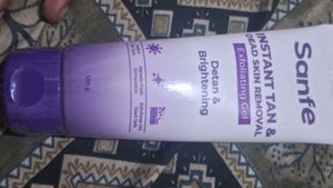 unopened Detan & Brightening Exfoliating Gel