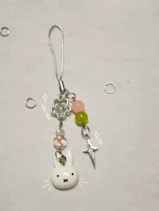 Miffy Keychain and phone charm.