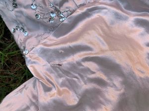Designer Niki livas Bridgeton style long dress