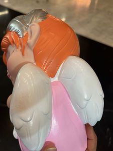 Sleeping Angel Figurine Money Bank - Big