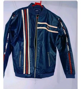 Synthetic Leather Jacket 🧥