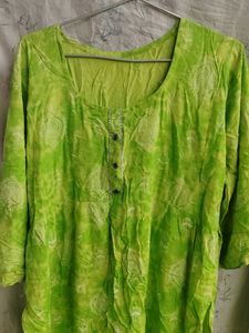 Vibrant Green Kurta Set
