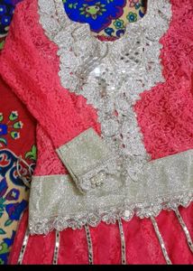 Peach Lehnga Good Looking Wear