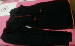 Woman Georgette Suite Black No Flaws No Stain