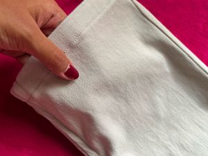 Straight low waist Beige  Pants