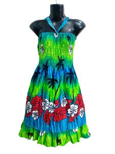 Tropical 2-in-1 Dress/Skirt