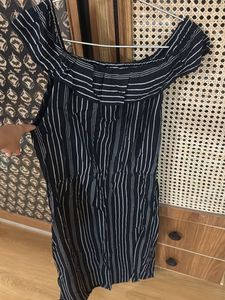 Cotton Off Shoulder Dress
