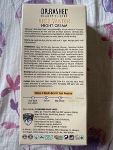 unopened Rice Water Night Cream
