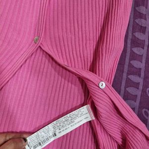 Pink bodycon dress