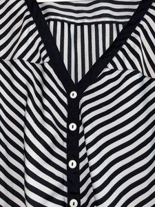White And Black Shirt